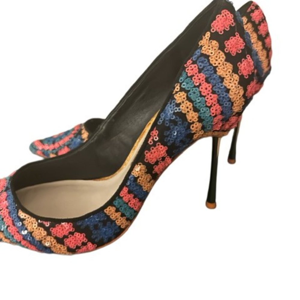 Sophia Webster Sequin Heels (40) - Picture 4 of 6
